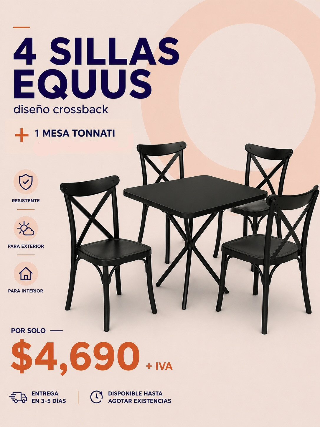 Paquetes completos de mobiliario